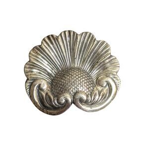 Vintage 1946 Sterling by Jewel Art Flower Brooch
